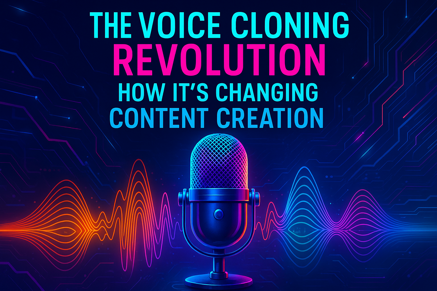 语音克隆革命：它如何改变内容创作